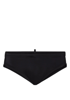 DSQUARED2 logo-print swim trunks - Black
