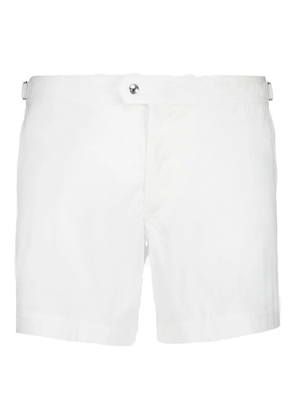 TOM FORD buckle-detail swim shorts - White