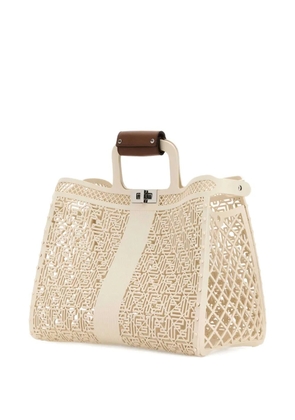 FENDI Basket Forty8 tote bag - White