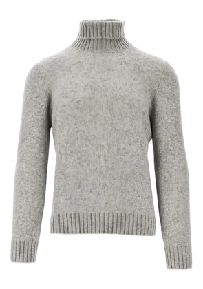 Piacenza Cashmere roll-neck sweater - Grey