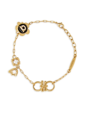 Ferragamo gancini charm bracelet - Gold