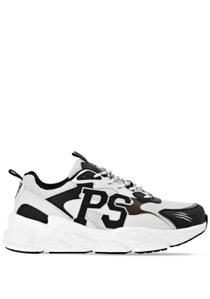 Plein Sport Lo-Top logo-patch sneakers - White