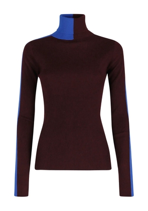 Essentiel Antwerp colour-block ribbed sweater - Red