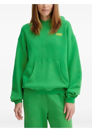 American Vintage Izubird kangaroo-pocket hoodie - Green