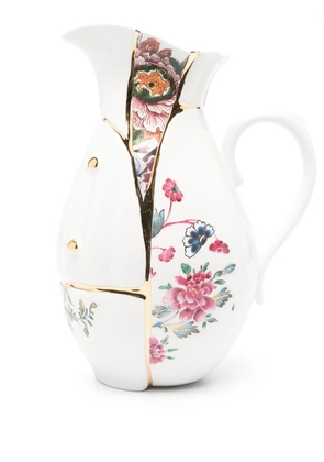 Seletti Kintsugi vase - White