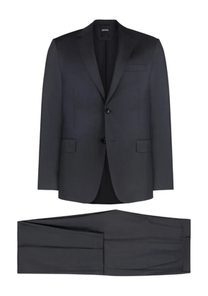 Zegna notched-lapel suit - Grey