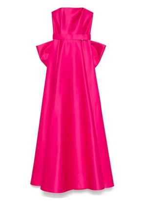 NISSA bow-detail maxi dress - Pink