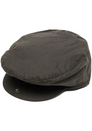 Barbour logo baker-boy cap - Green