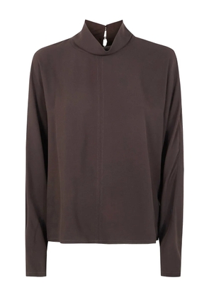 JOSEPH Buick blouse - Brown
