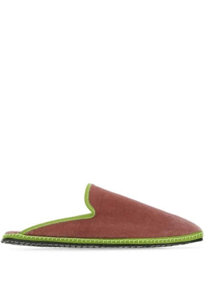 Vibi Venezia velvet slippers - Pink