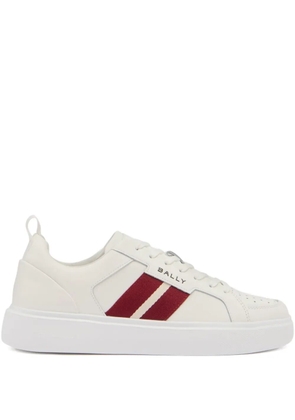 Bally Blayze ribbon-detail logo sneakers - White