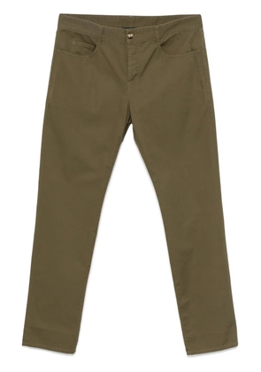 Saint Laurent slim-cut trousers - Green