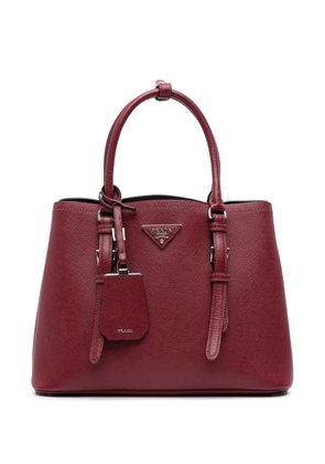 Prada Pre-Owned 2013-2025 Saffiano Cuir Double satchel - Red