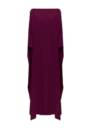 Taller Marmo Mila button maxi dress - Purple