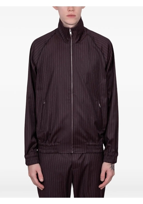 Gimaguas Brian pinstripe-pattern jacket - Brown