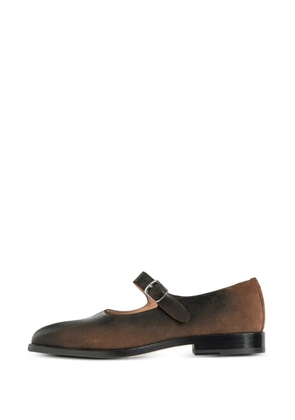 Maison Margiela split-toe buckle Tabi mary jane - Brown