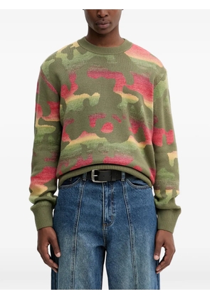 Desigual camouflage sweater - Green