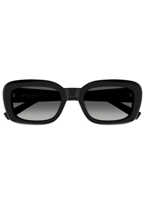 Saint Laurent Eyewear rectangle-frame sunglasses - Black