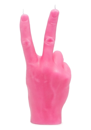 CandleHand Hand Gesture Candle Victory - Pink