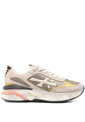 Premiata panelled-design sneakers - Neutrals