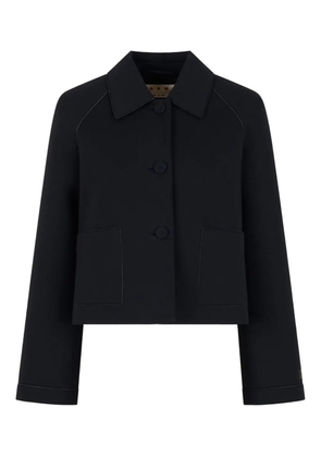 Marni cropped button-up jacket - Black