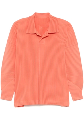 Homme Plissé Issey Miyake MC October polo shirt - Orange