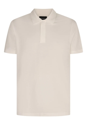 Emporio Armani cotton polo shirt - White