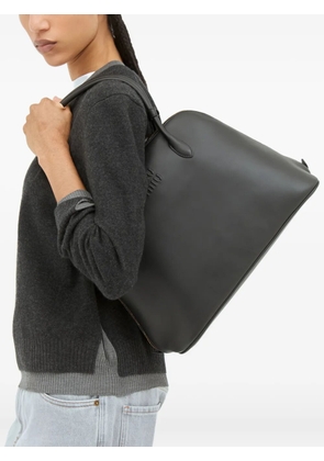 Miu Miu logo-embossed shoulder bag - Black