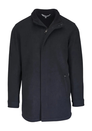Peter Millar Madison zip-fastening wool coat - Black