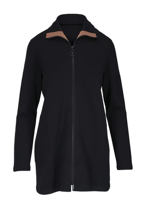 Akris Punto zip-up coat - Black
