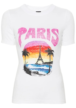 Balenciaga Paris Tropical T-shirt - White