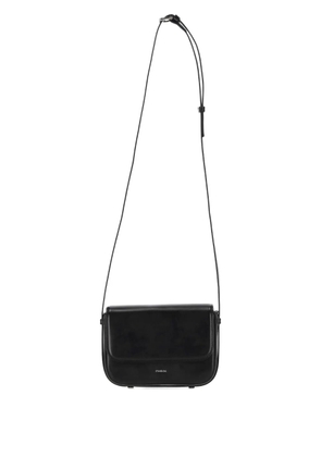 STAND OIL Riddle flap crossbody bag - Black