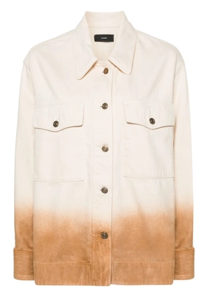 Alanui Bright Hues denim shirt - Neutrals