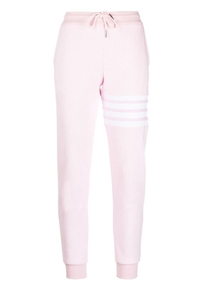 Thom Browne 4-bar stripe tapered joggers - Pink