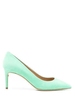 Ferragamo 70mm Ilary suede pumps - Green