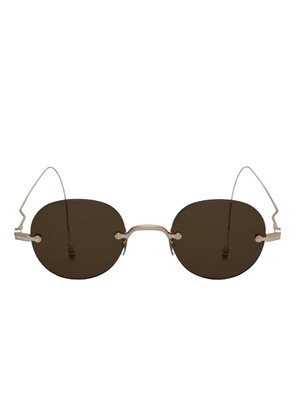 Thom Browne Eyewear round-frame sunglasses - Gold