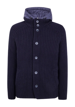 Herno wool bomber jacket - Blue