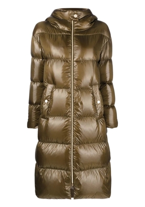 Herno quilted padded zipped coat - Green