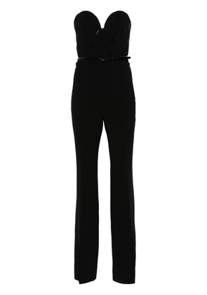 Max Mara Zeda flared-leg jumpsuit - Black