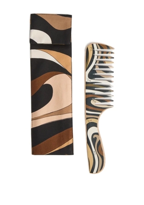 PUCCI Marmo-print comb - Black