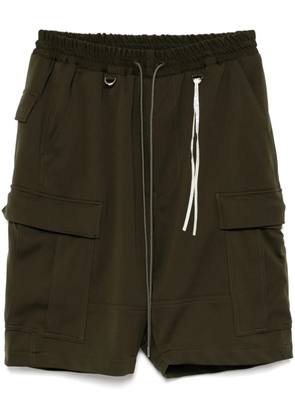 Mastermind World drawstring cargo shorts - Green