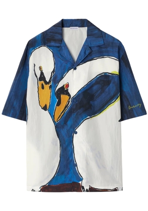 Burberry Swan-print shirt - White
