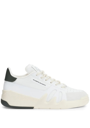Giuseppe Zanotti Talon logo-patch leather sneakers - White