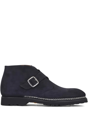 Bontoni Visionario buckle-strap boots - Blue