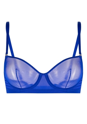 Maison Close Corps à Corps balconette bra - Blue