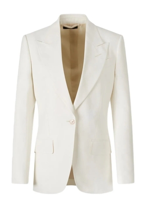 TOM FORD single-breasted twill blazer - Neutrals