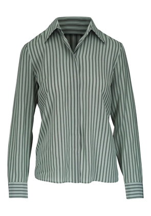 Michael Kors striped-pattern shirt - Green
