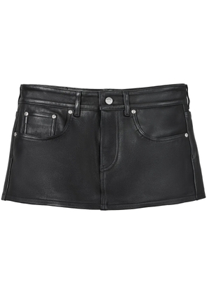 Marc Jacobs The Leather shorts - Black