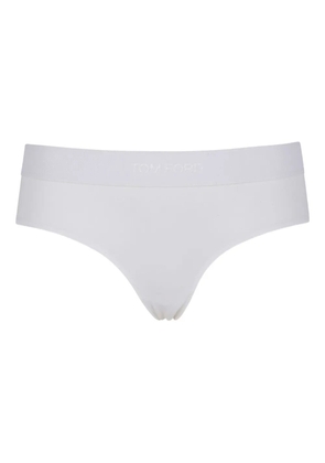 TOM FORD branded-waistband briefs - White