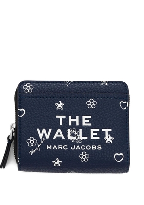 Marc Jacobs The Bandana leather wallet - Blue